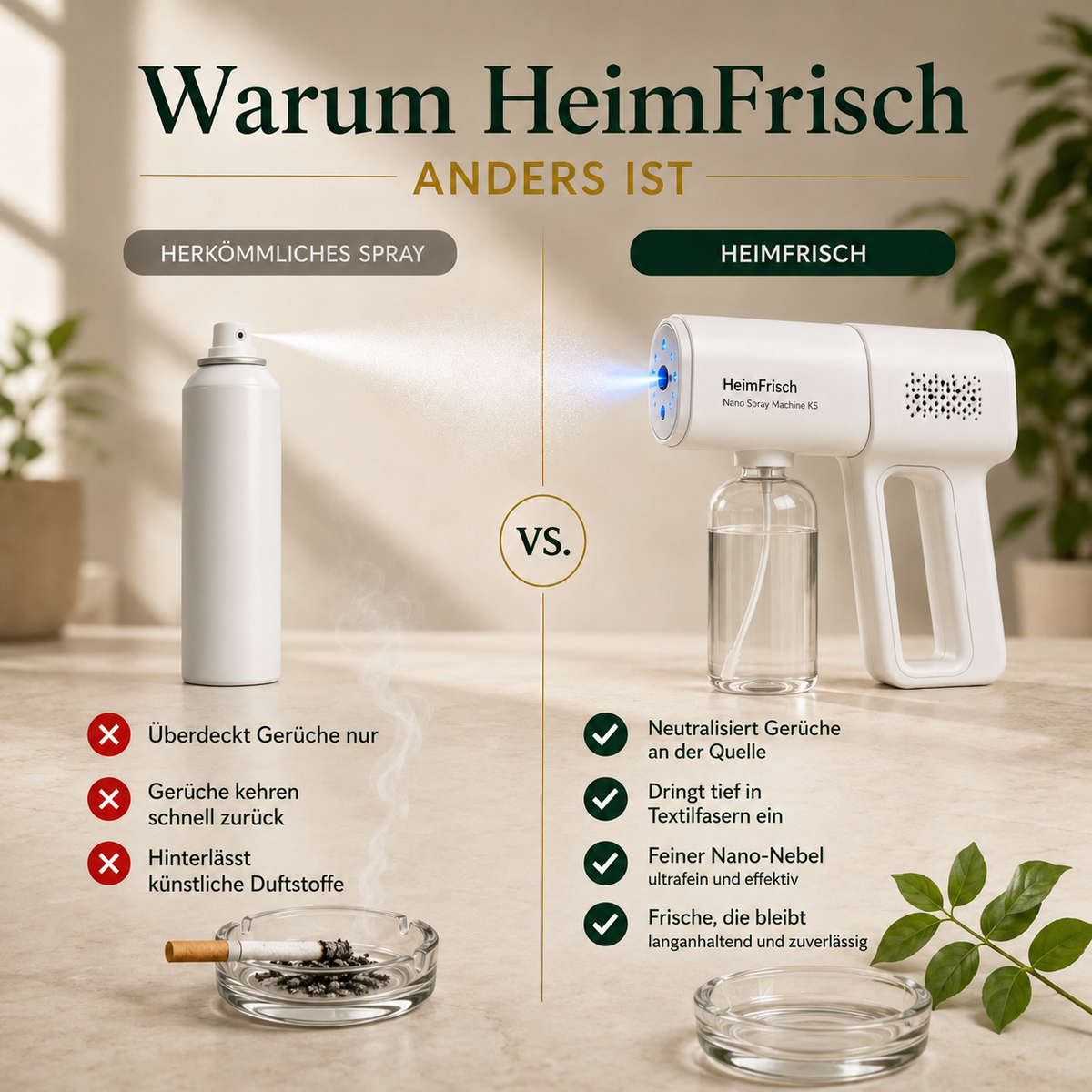 HeimFrisch™ Nano-Enzym-Deodorant