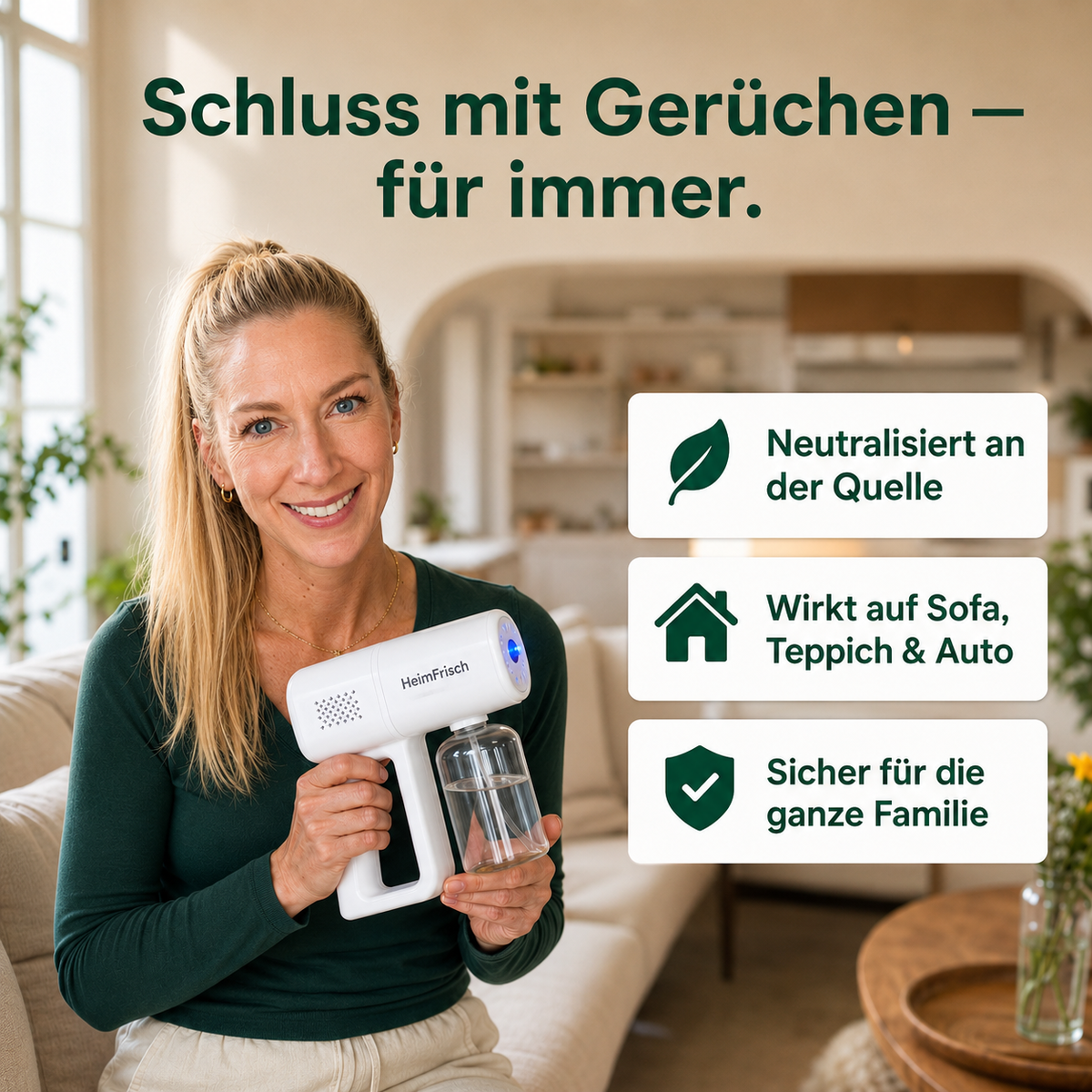 HeimFrisch™ Nano-Enzym-Deodorant