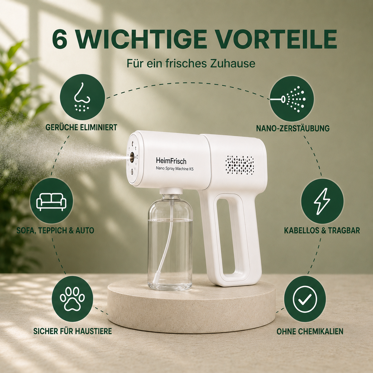 HeimFrisch™ Nano-Enzym-Deodorant